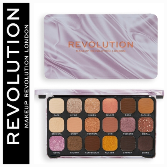 Makeup Revolution Forever Flawless Eyeshadow Palette - Picture 1 of 8